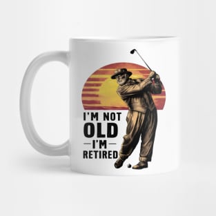 Timeless Retiree Golf Tee Mug